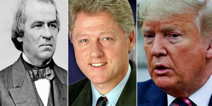 johnson-clinton-trump-impeachment