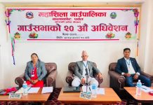 महाशिला गाउँपालिकाले आर्थिक वर्ष २०८३/०८४ का लागि ४६ करोड ४७ लाखको बजेट