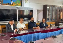 गगन थापाको प्रश्न–यस्तो बेलामा पनि प्रधानमन्त्री ठालू बनेर बस्ने हो ?